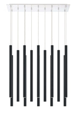 Forest LED 14 Light Chandelier Chrome