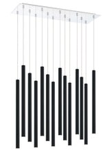 Forest LED 14 Light Chandelier Chrome