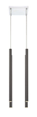 Forest LED 4 Light Chandelier Chrome