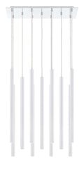 Forest LED 11 Light Chandelier Chrome