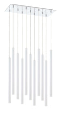 Forest LED 11 Light Chandelier Chrome