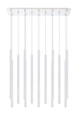 Forest LED 14 Light Chandelier Chrome
