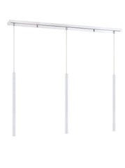 Forest LED 3 Light Linear Chandelier Chrome