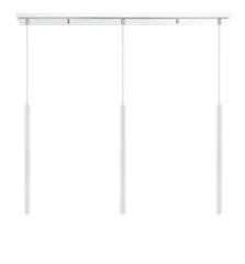 Forest LED 3 Light Linear Chandelier Chrome
