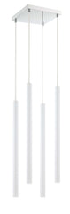 Forest LED 4 Light Chandelier Chrome
