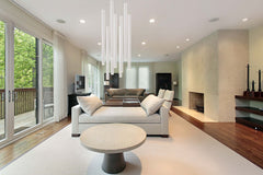 Forest LED 9 Light Chandelier Chrome