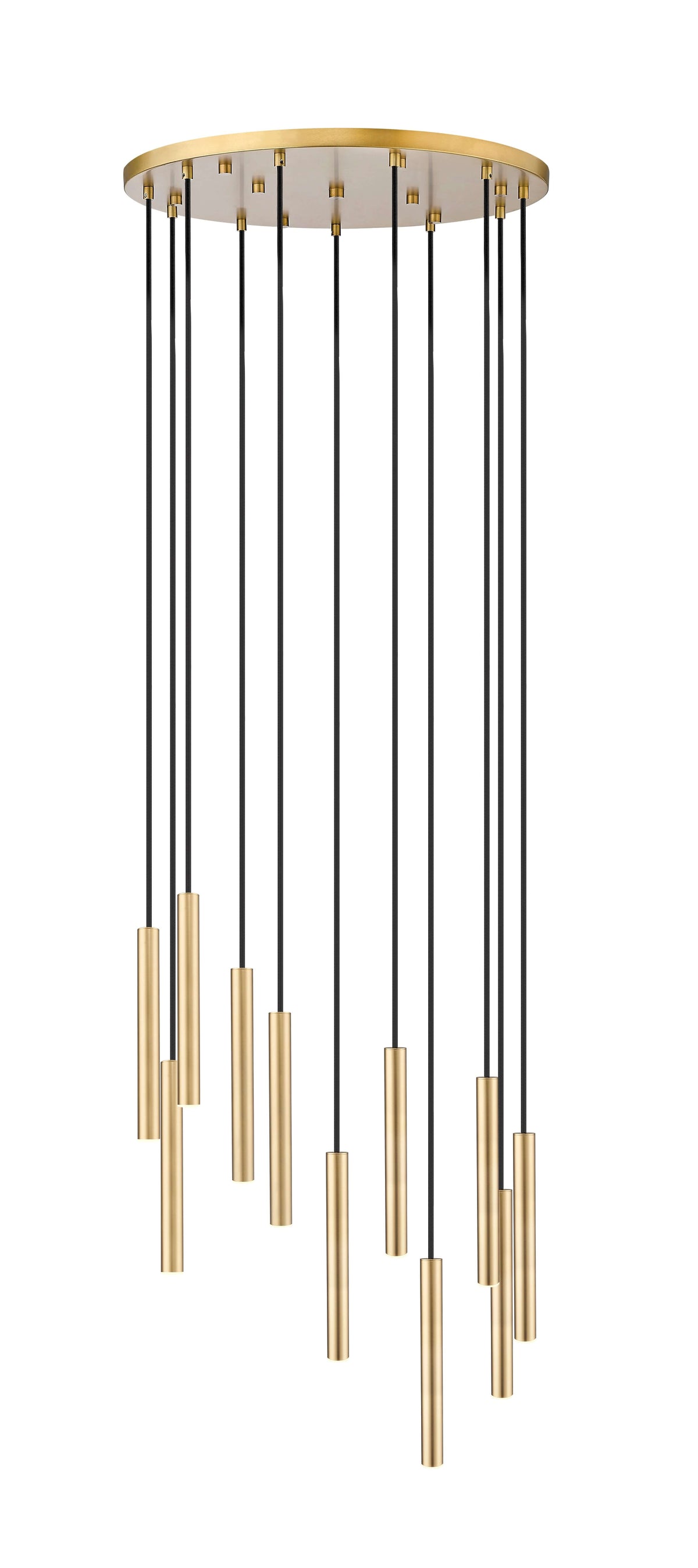 Forest LED 11 Light Chandelier Modern Gold