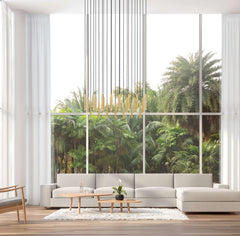 Forest LED 23 Light Linear Chandelier Modern Gold