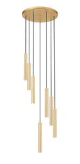 Forest LED 7 Light Chandelier Modern Gold