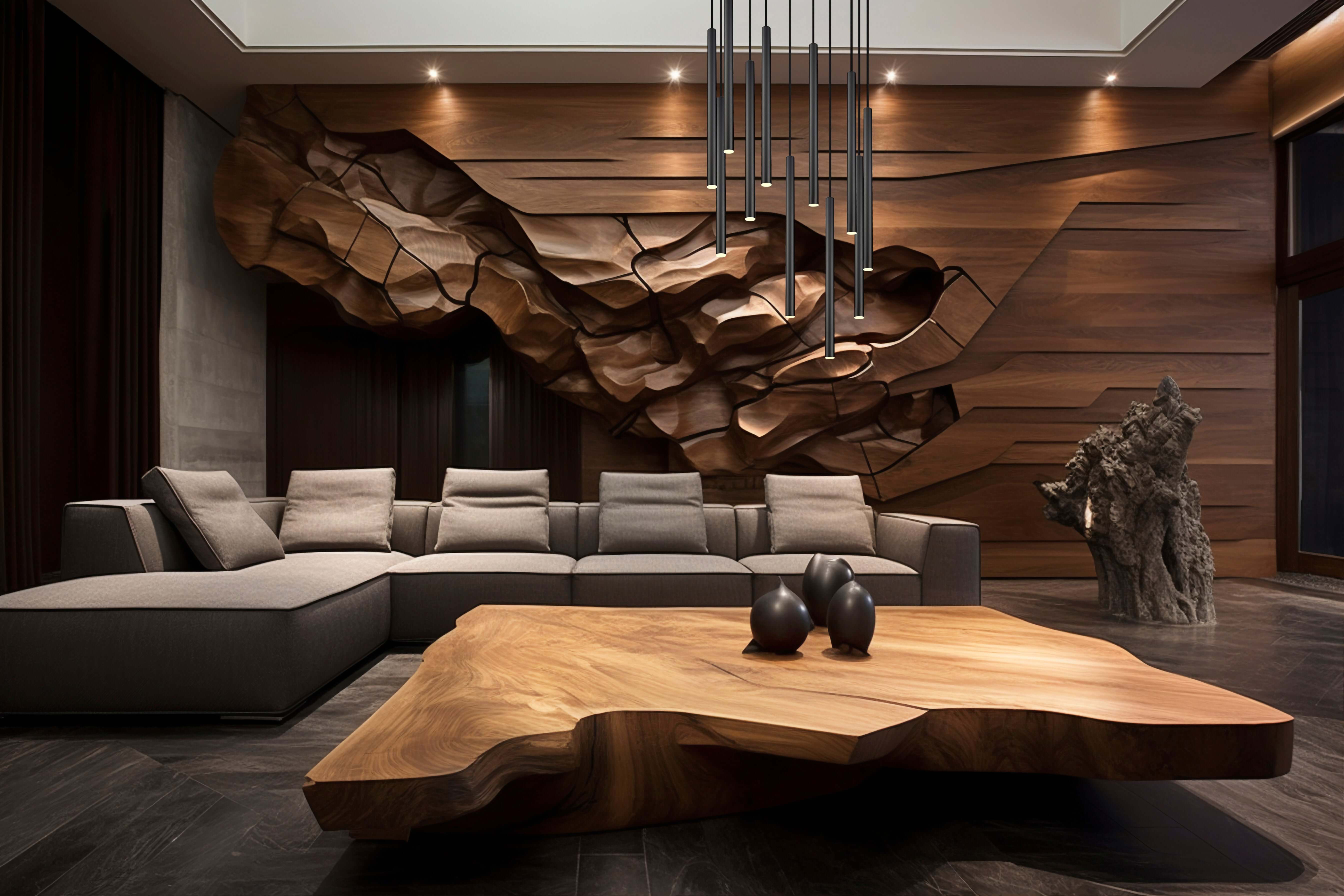 Forest LED 11 Light Chandelier Matte Black
