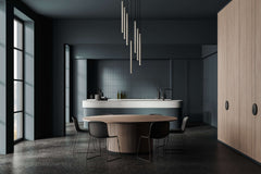 Forest LED 7 Light Chandelier Brushed Nickel