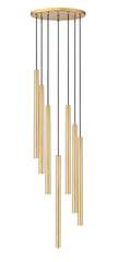 Forest LED 7 Light Chandelier Modern Gold
