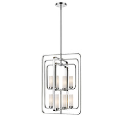 Aideen 8 Light Chandelier Chrome