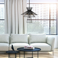 Alito 6 Light Chandelier Matte Black