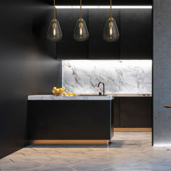 Ayra 3 Light Linear Chandelier Olde Brass