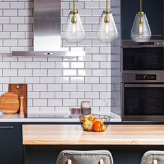 Ayra 3 Light Linear Chandelier Olde Brass