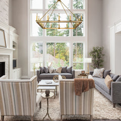 Barclay 16 Light Chandelier Olde Brass