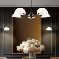 Breton 5 Light Chandelier Matte Black