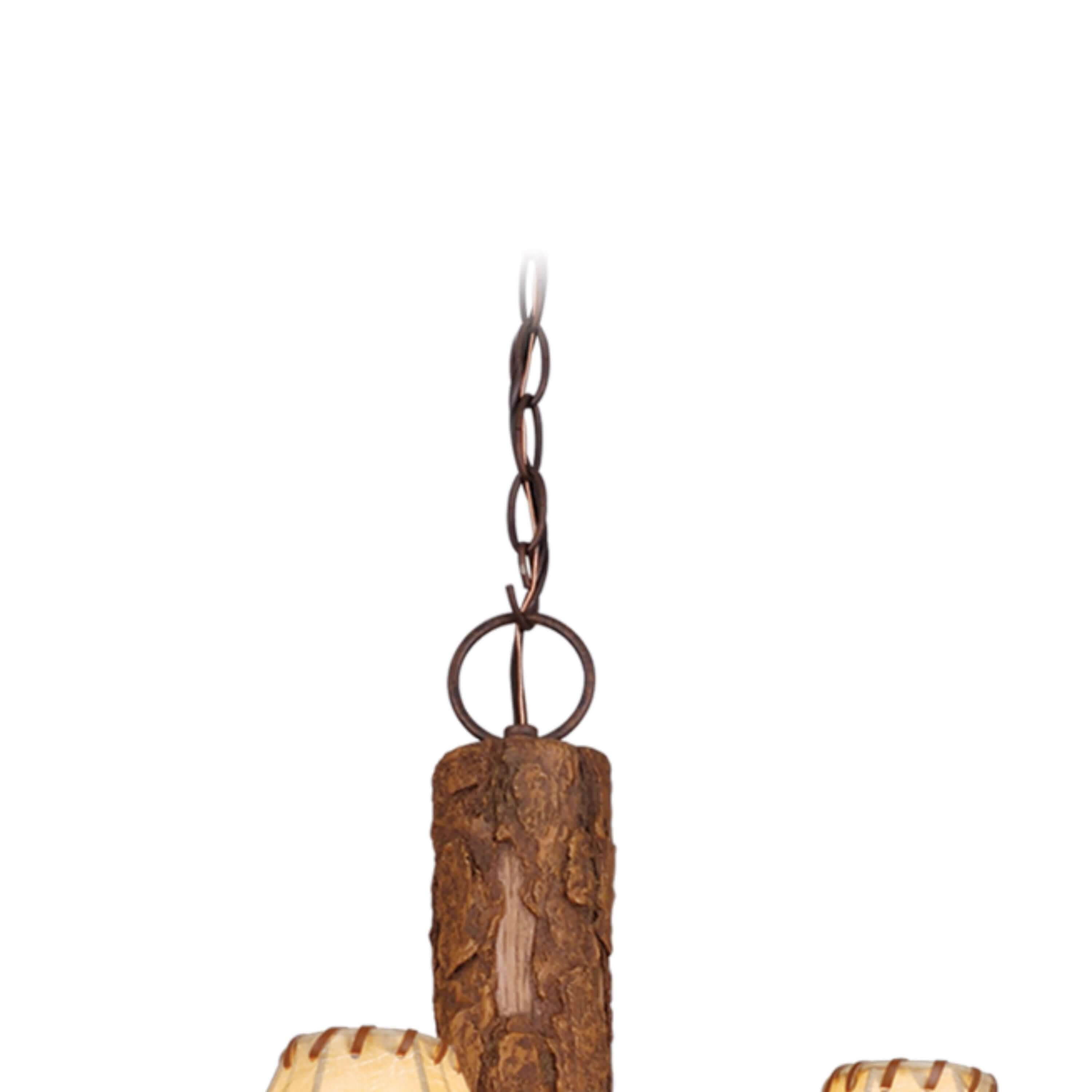 Lodge 6-Light Antler Chandelier