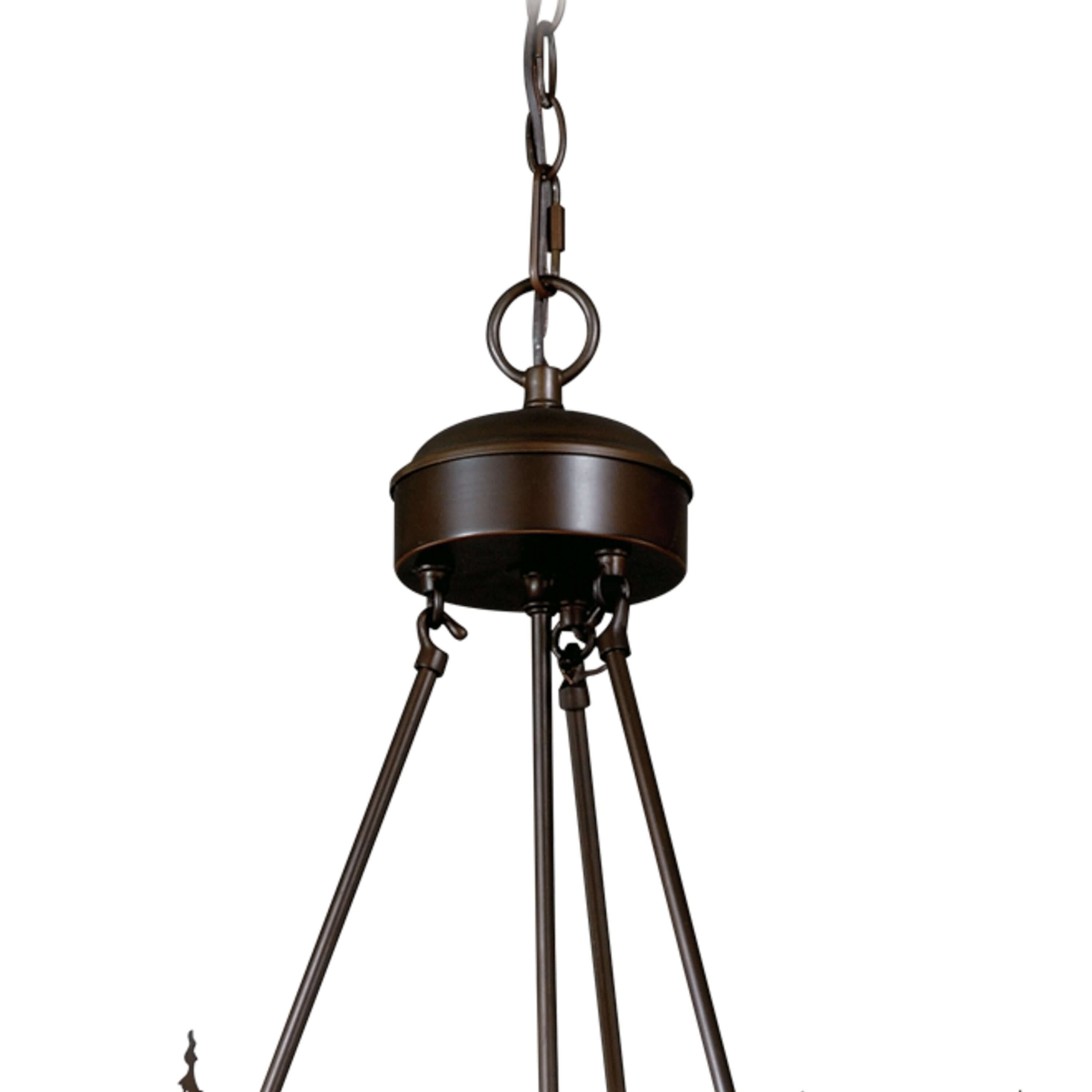 Bryce 9-Light Deer Chandelier