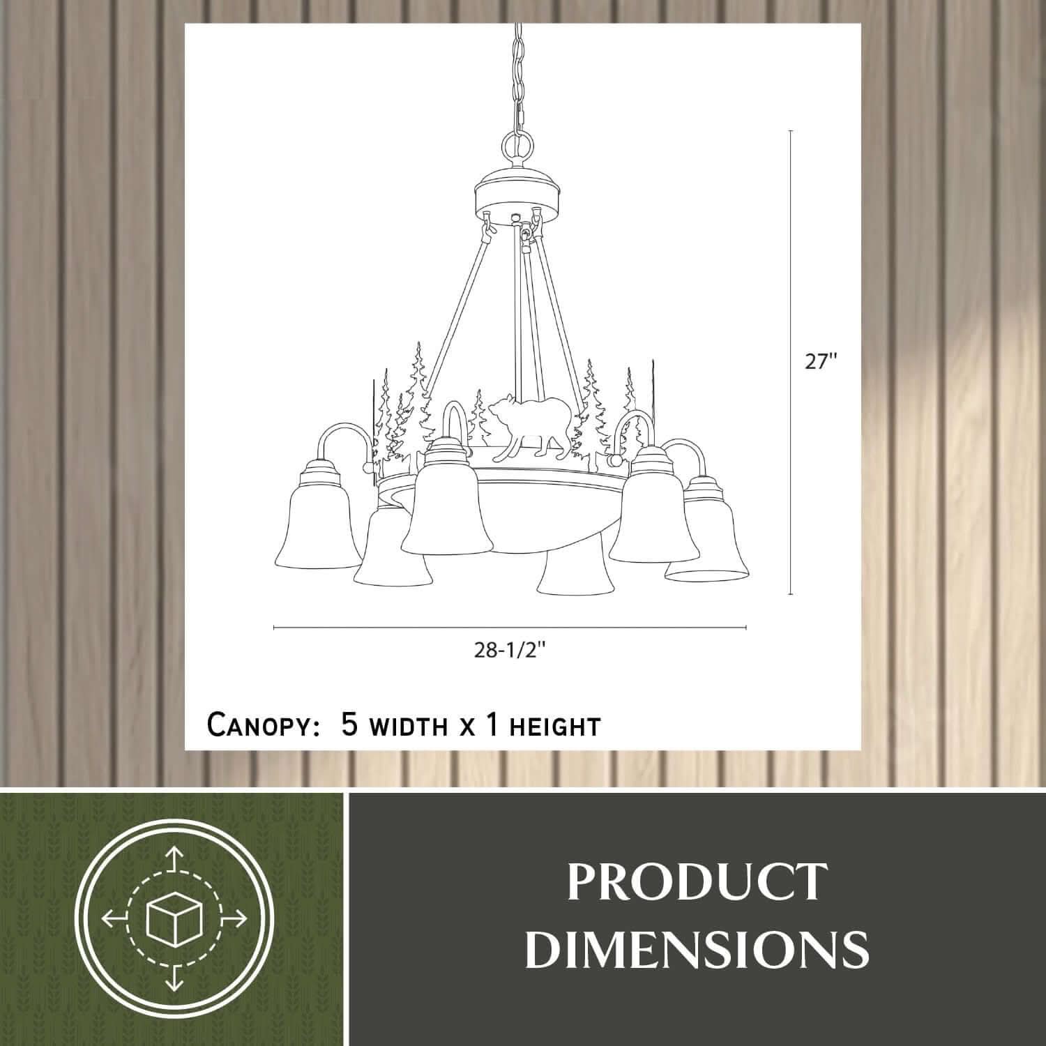 Bozeman 9-Light Chandelier