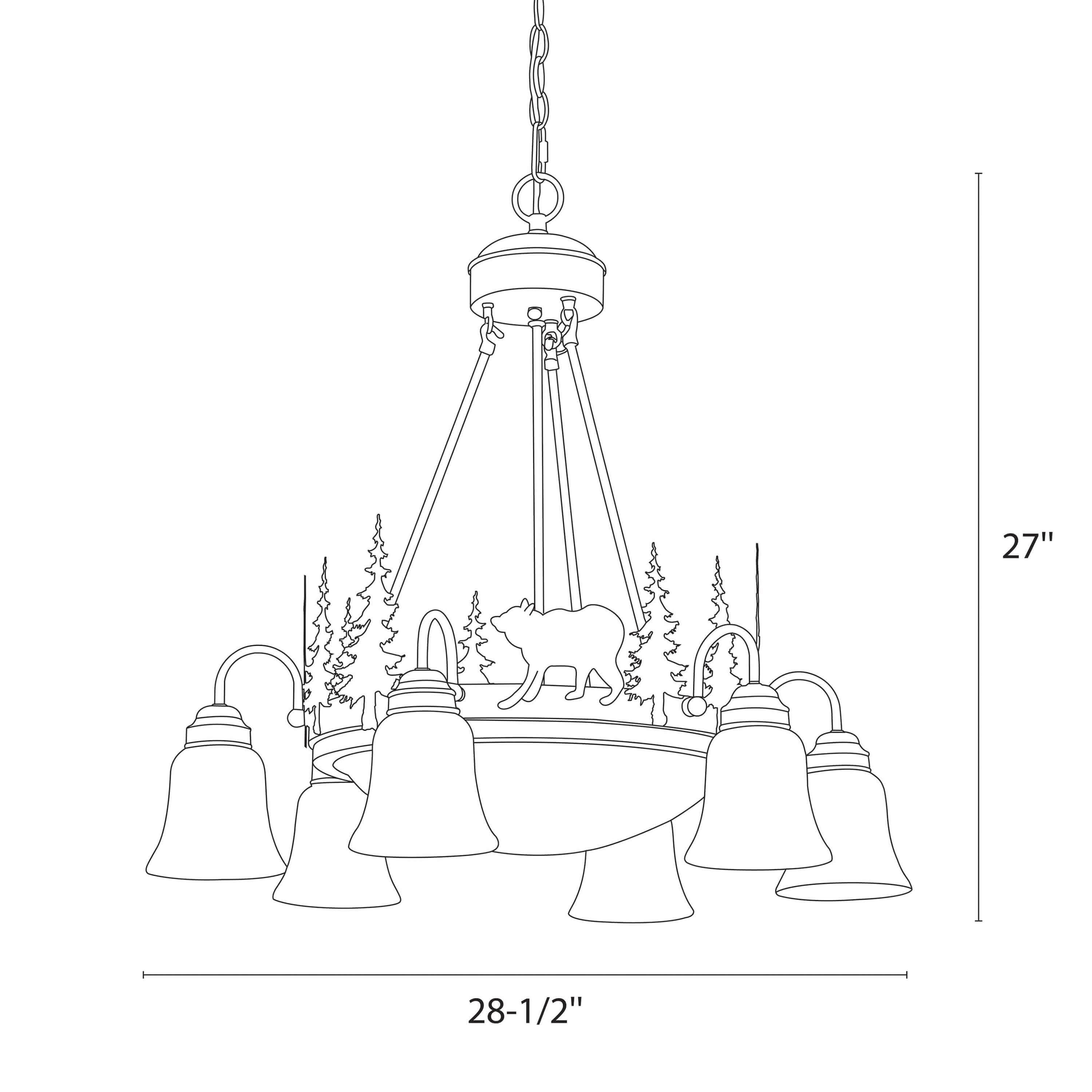 Bozeman 9-Light Chandelier