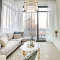 Carnaby 9 Light Chandelier Modern Gold