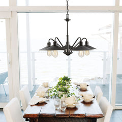 Casa 5 Light Chandelier Olde Bronze