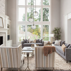 Chloe 3 Light Chandelier Brushed Nickel