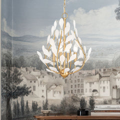 Claudine 4 Light Chandelier Modern Gold