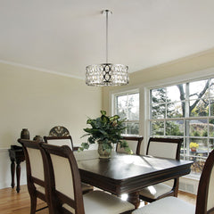 Dealey 6 Light Chandelier Chrome