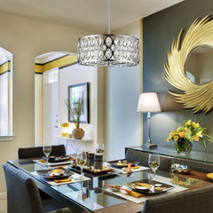 Dealey 6 Light Chandelier Chrome