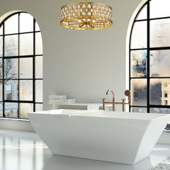 Dealey 8 Light Chandelier Heirloom Brass
