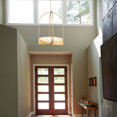 Devon 6 Light Chandelier Modern Gold