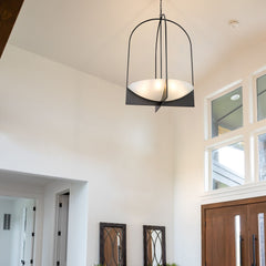 Devon 8 Light Chandelier Matte Black