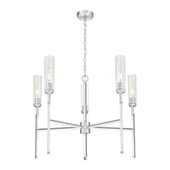 Esme 5 Light Chandelier Brushed Nickel