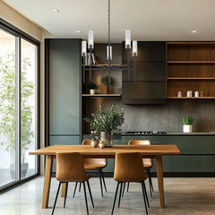 Esme 5 Light Chandelier Matte Black