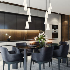 Farrell 5 Light Chandelier Brushed Nickel