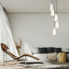 Farrell 5 Light Chandelier Modern Gold