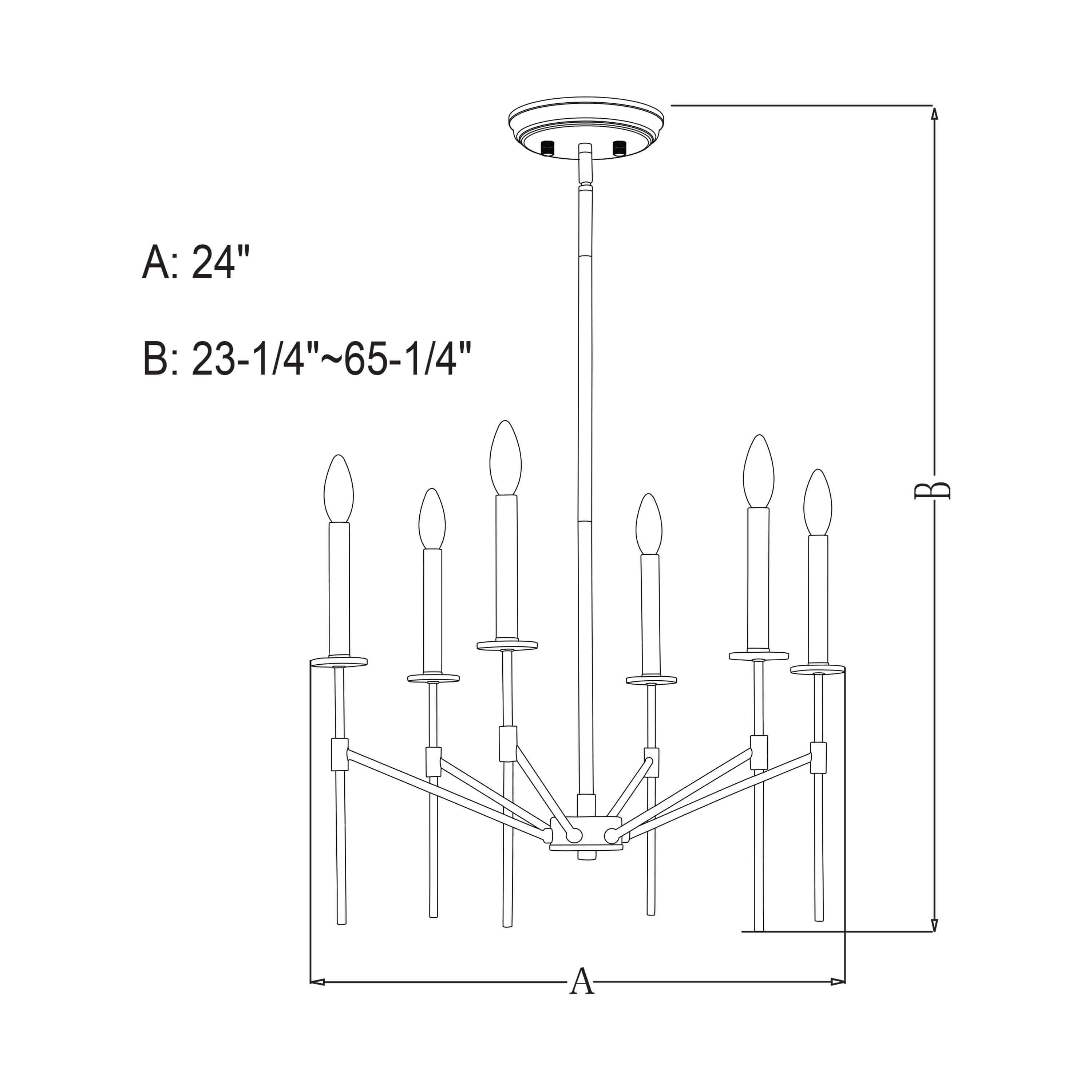 Kedzie 6-Light Chandelier