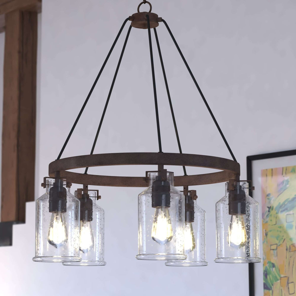 Milone 5-Light Chandelier