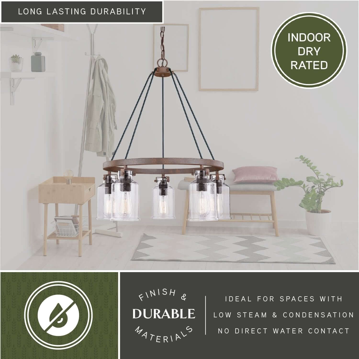 Milone 5-Light Chandelier