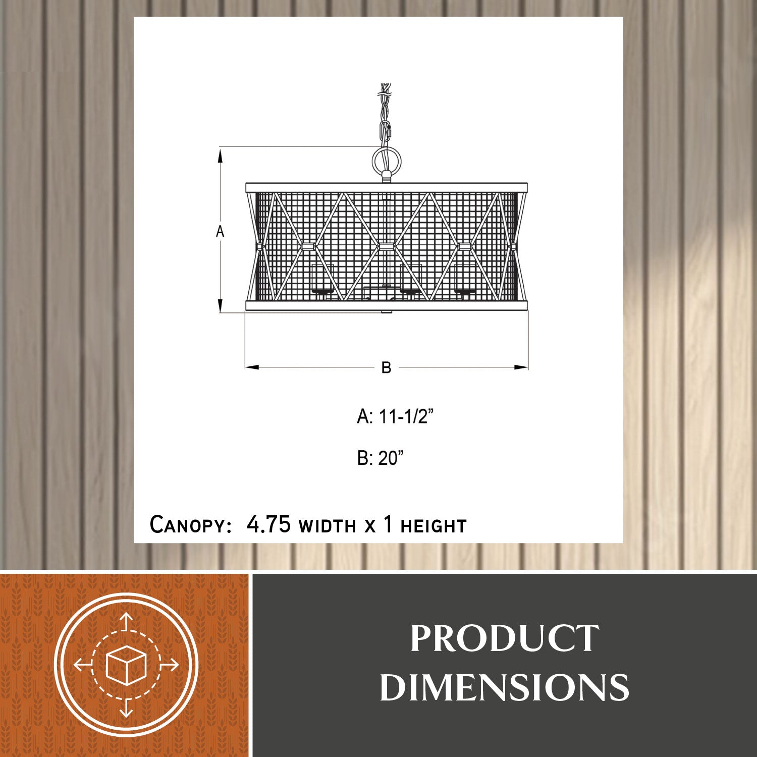 Bremerton 5-Light Chandelier