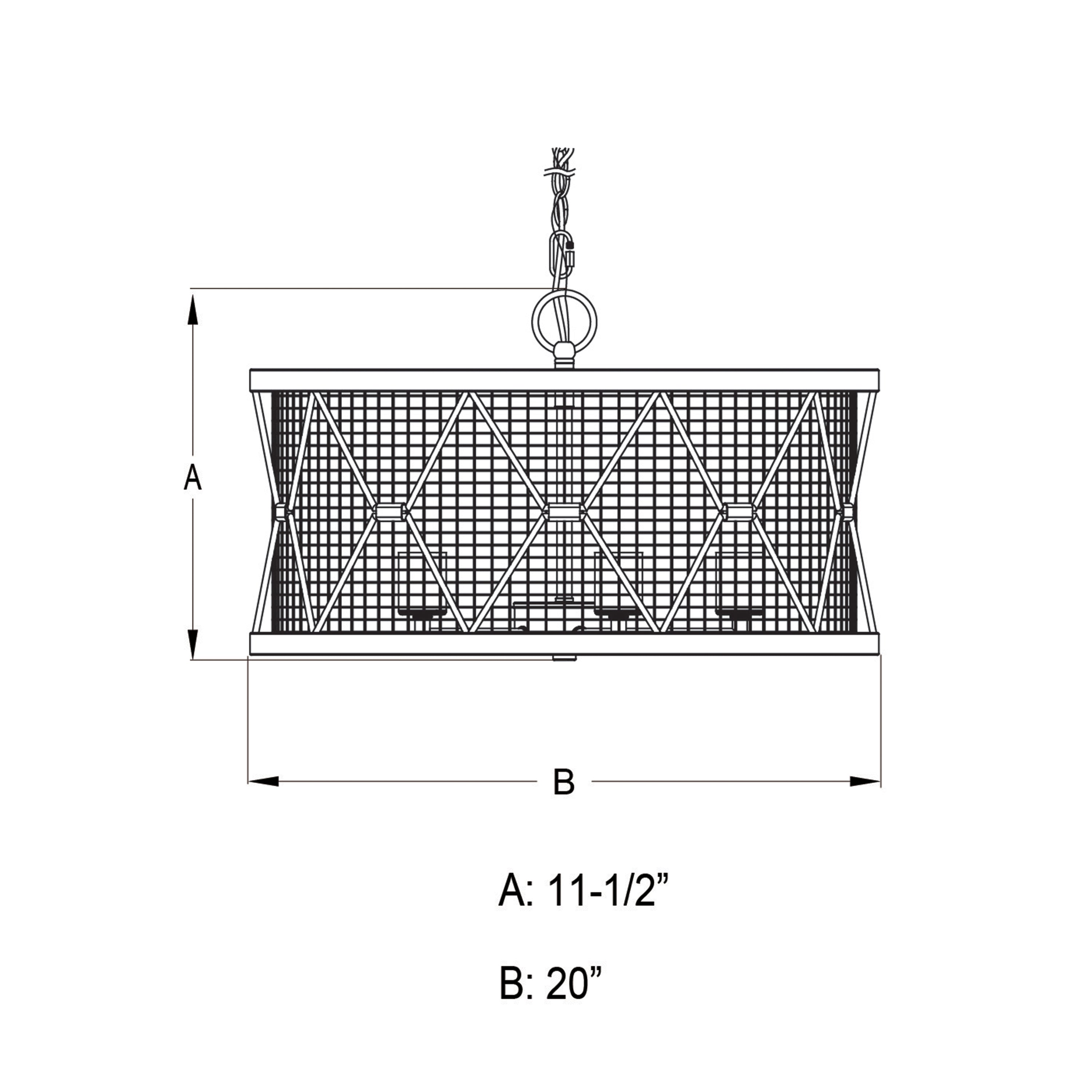 Bremerton 5-Light Chandelier