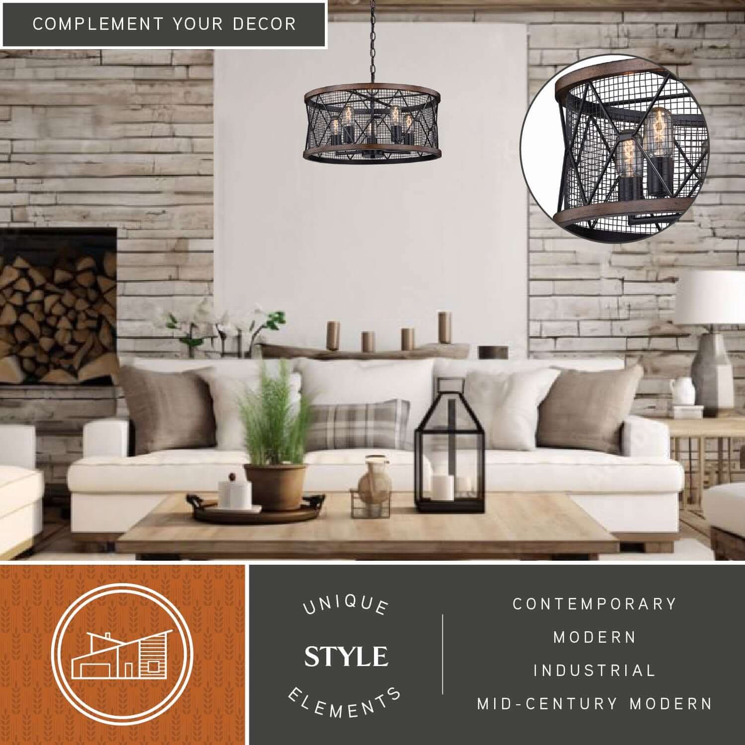 Bremerton 5-Light Chandelier