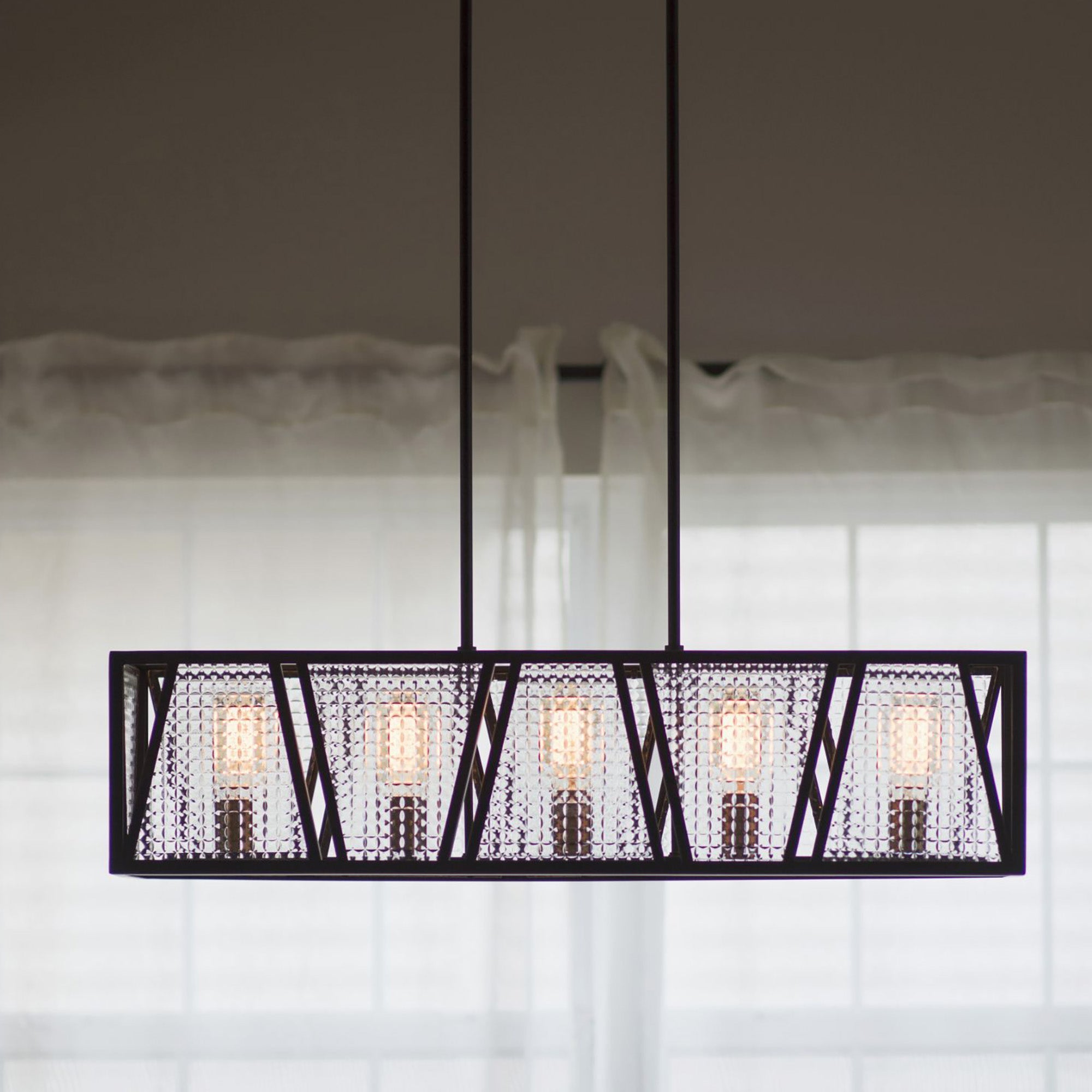 Oslo 5-Light Linear Chandelier