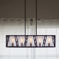 Oslo 5-Light Linear Chandelier
