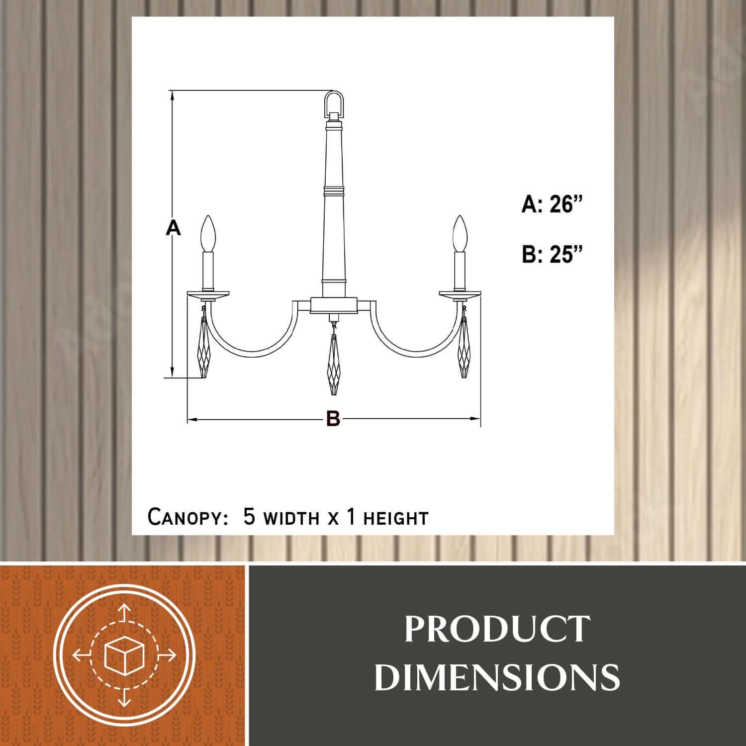 Hoyne 5-Light Chandelier