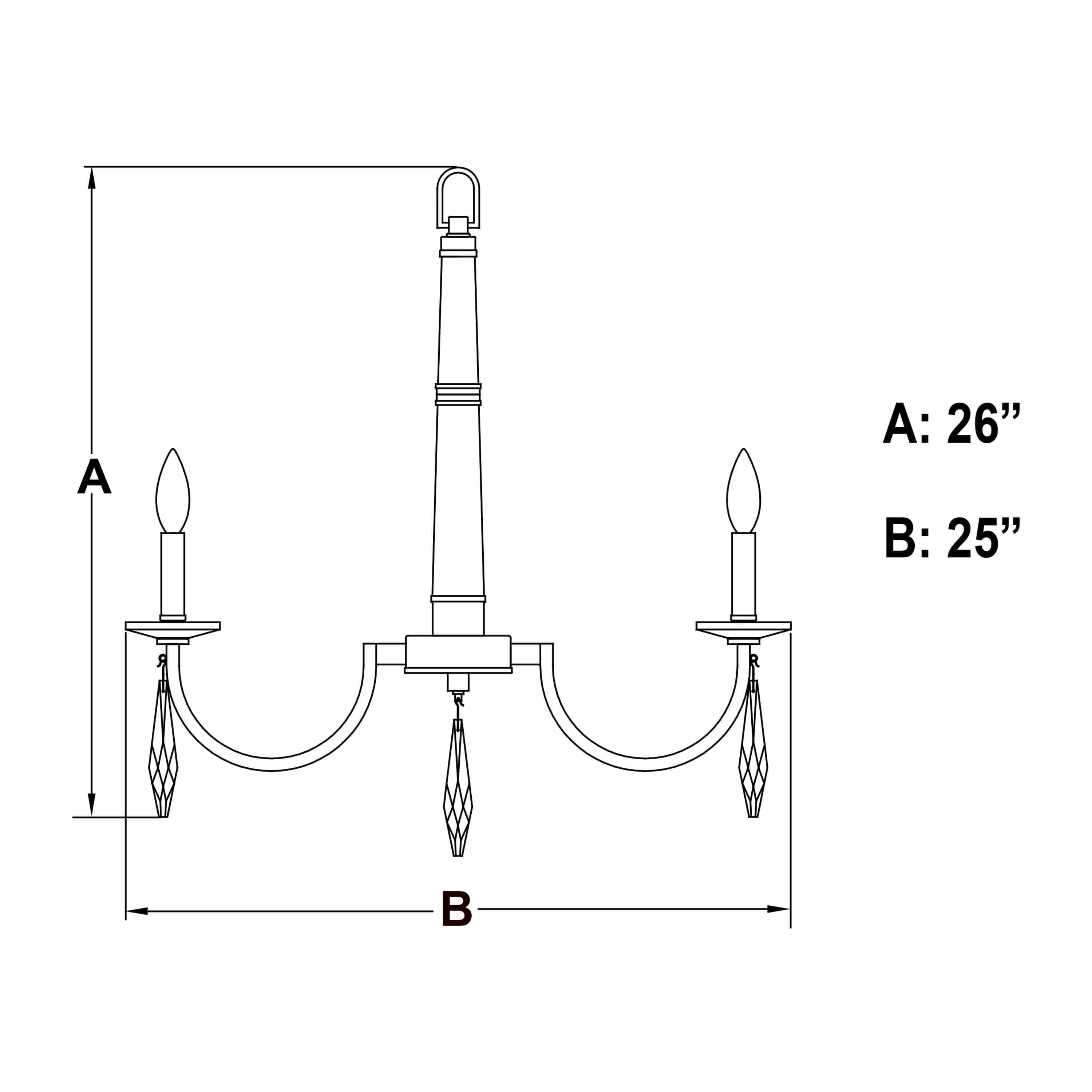 Hoyne 5-Light Chandelier