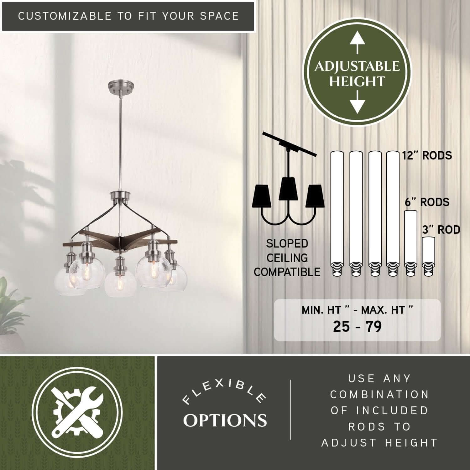 Avondale 5-Light Chandelier
